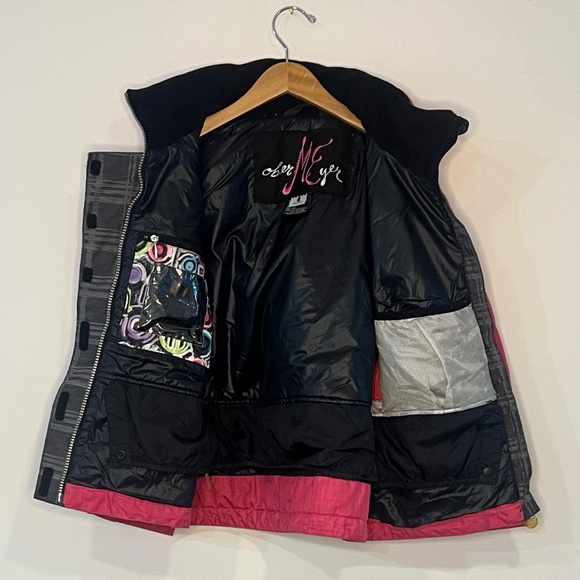 OBERMEYER Girl's Winter Jacket - Picture 4 of 8